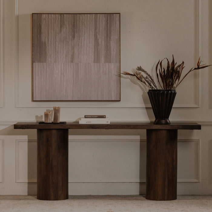 Hadley - Console Table - Dark Brown