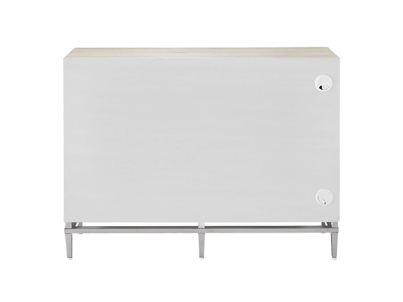 Curated Two Door Cabinet White