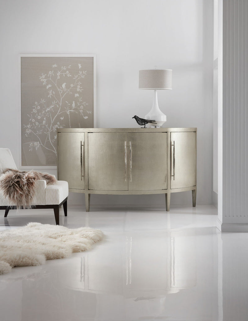 Melange - Amberly Credenza - Silver