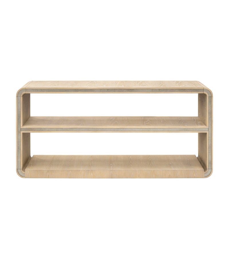 Damone - Console Table - Cerused White Oak