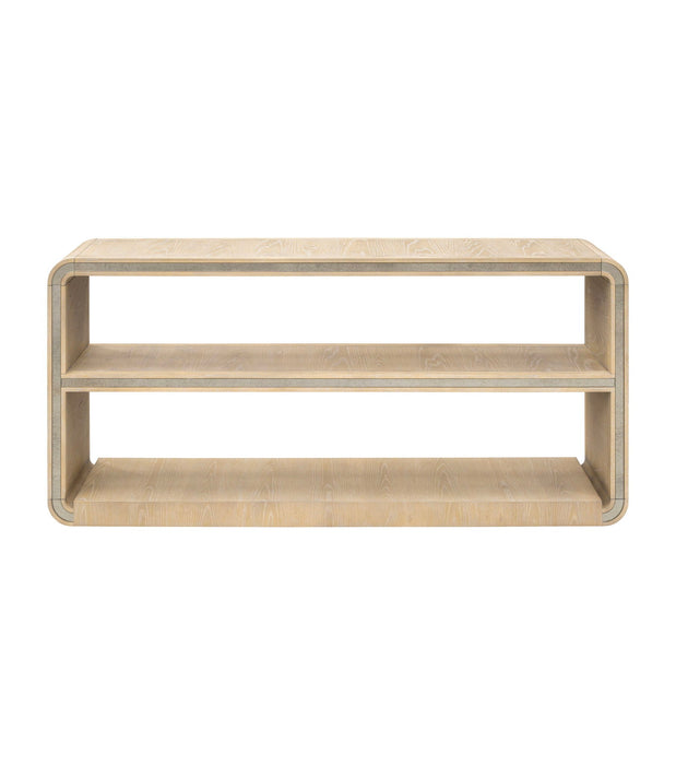 Damone - Console Table - Cerused White Oak
