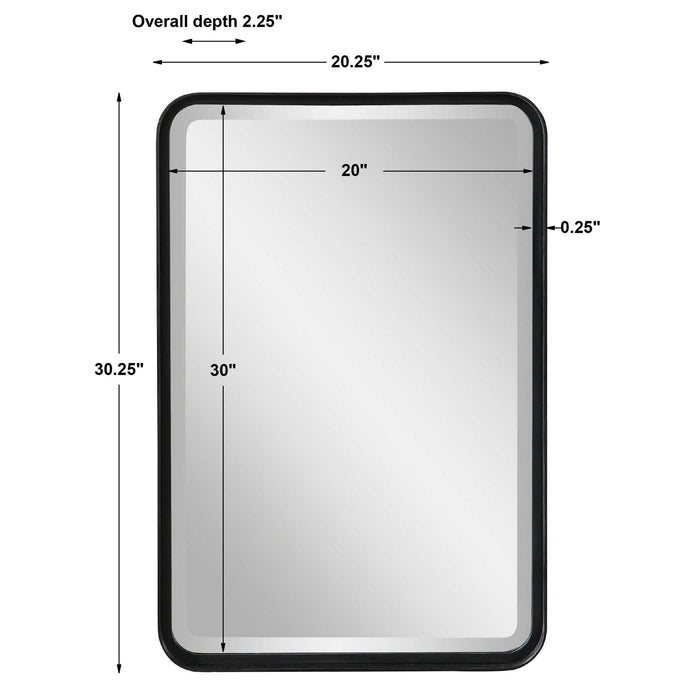Croften - Vanity Mirror - Black