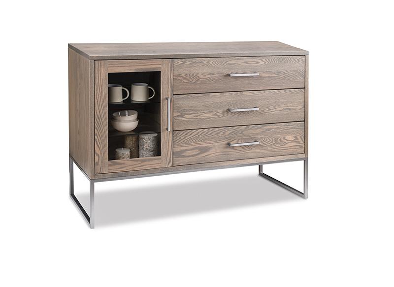 Electra Sideboard with 1 Door & 3/Drawers Collection