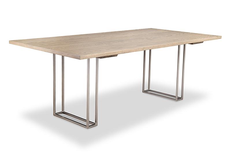 Electra Solid Top Metal Pedestal Table Collection