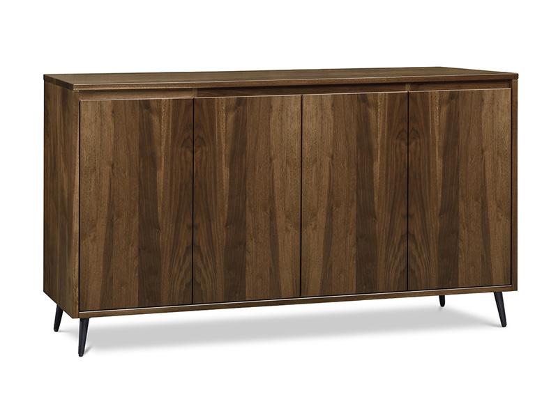 Evora Sideboard w/4 Doors & 3/Wood Adjust Shelves Collection