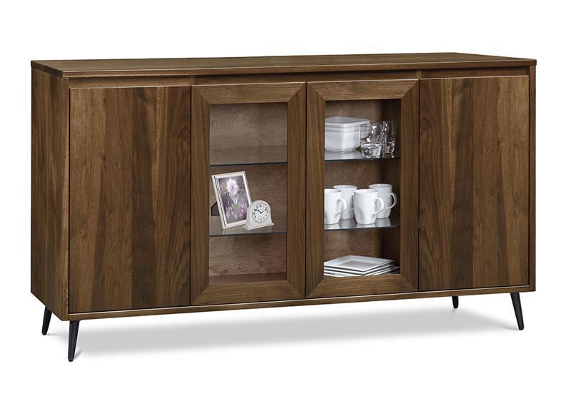 Evora Sideboard w/4 Doors & 3/Wood Adjust Shelves Collection
