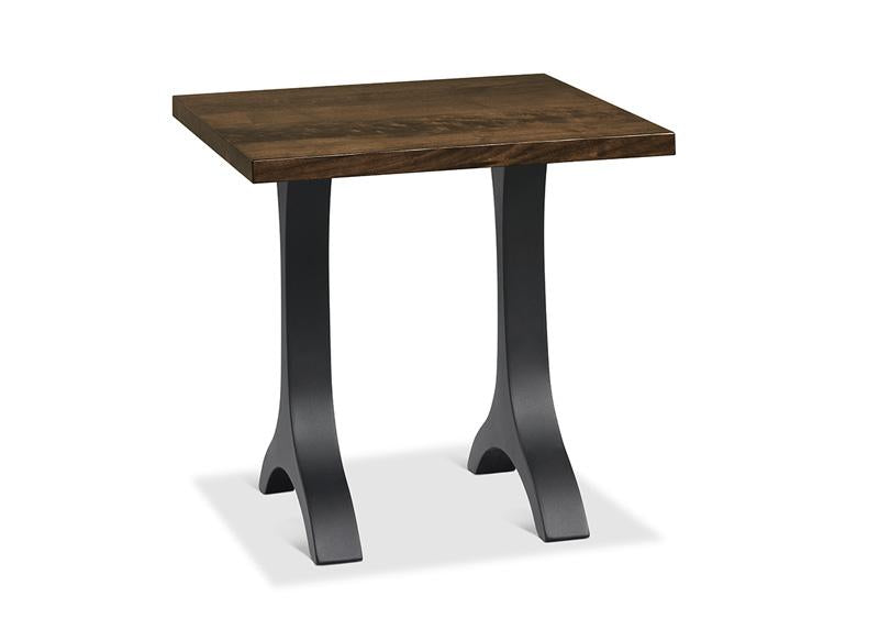 Evora Occasional Metal Pedestal  End Table Collection