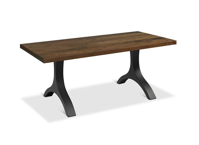 Evora  Occasional Metal Pedestal Coffee Table Collection