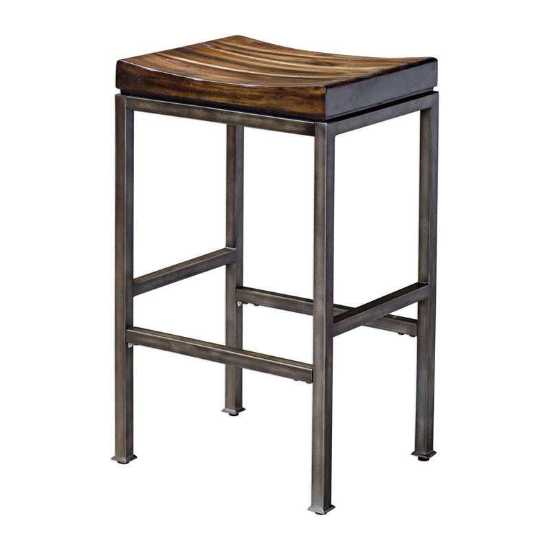 Beck - Industrial Bar Stool