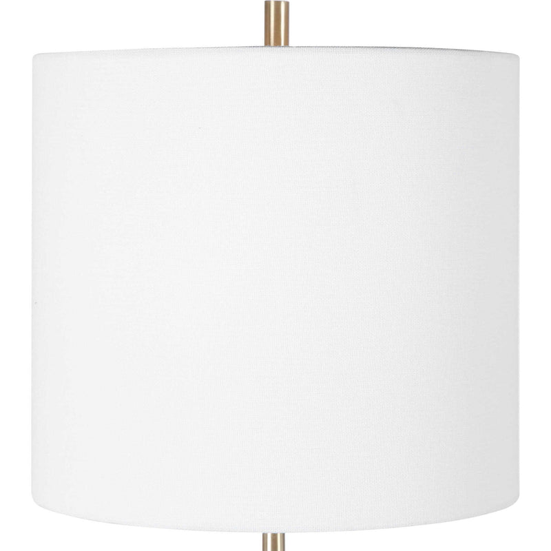 Eloise - Marble Table Lamp - White