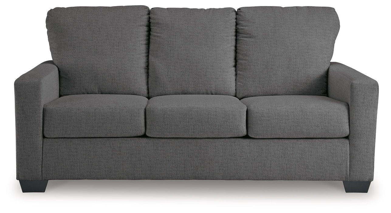 Rannis - Full Sofa Sleeper - Fabric - Pewter