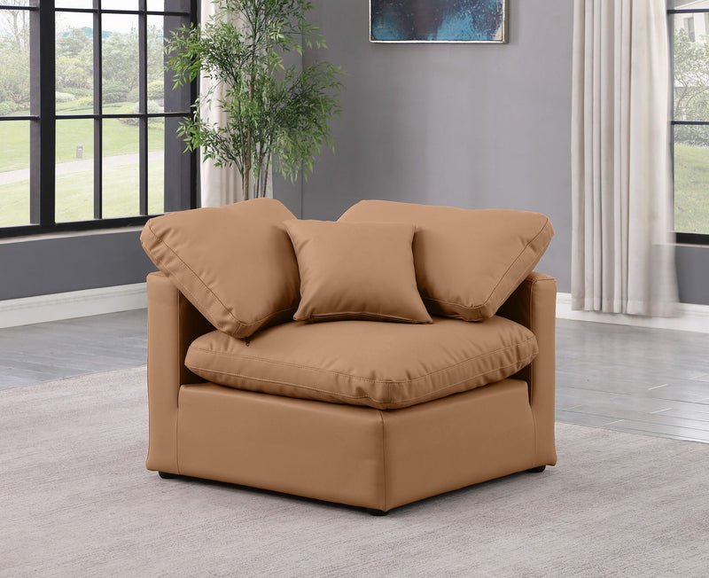 Indulge - Faux Leather Corner Chair