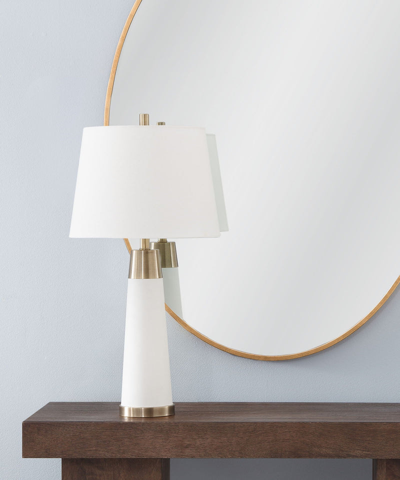 Osage - Table Lamp - White