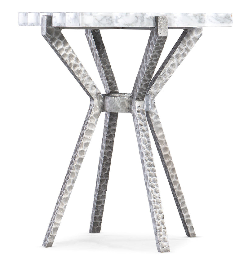 Melange - Glendon Side Table - Silver