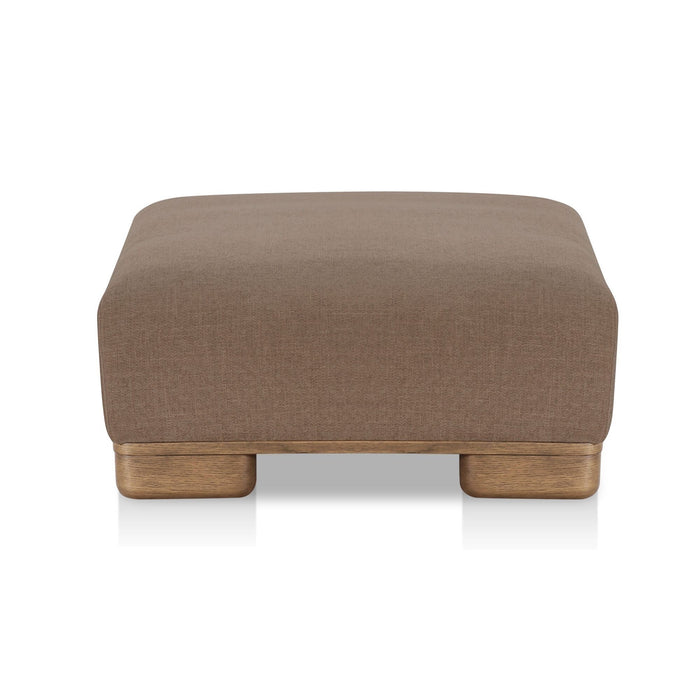 June - Ottoman - Dark Brown