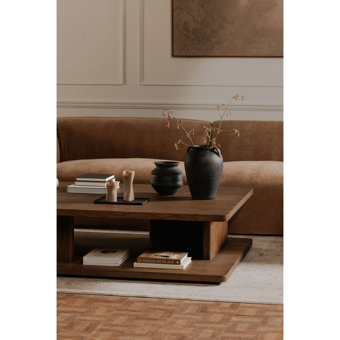 Casey - Large Coffee Table - Dark Brown