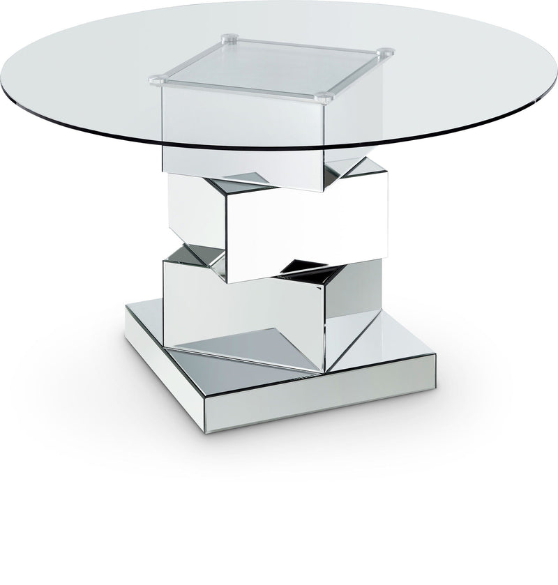 Haven - Dining Table - Silver