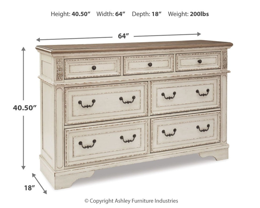 Realyn - Dresser, Mirror