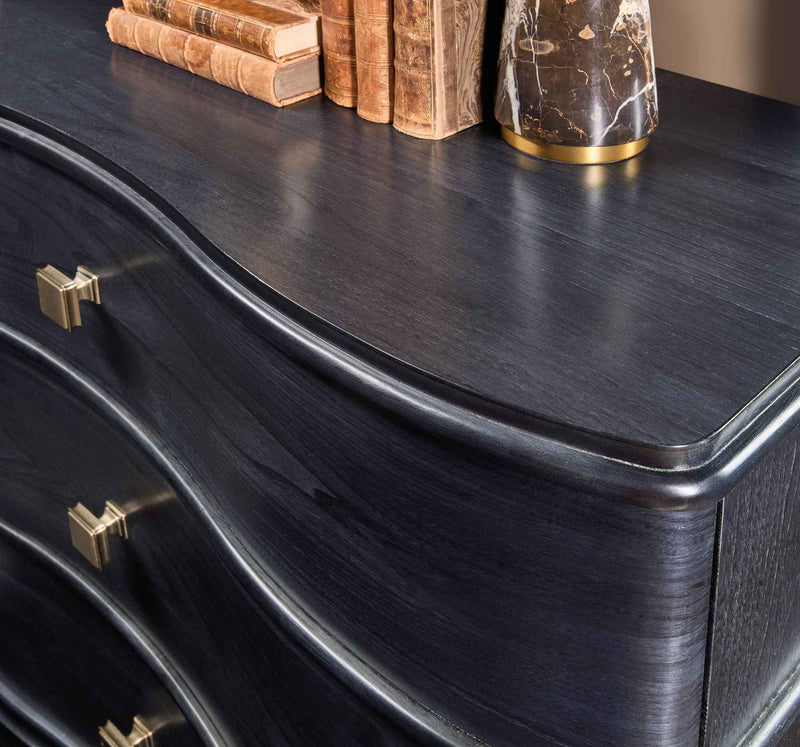 Melange - Midnight Merlot Accent Chest - Blue