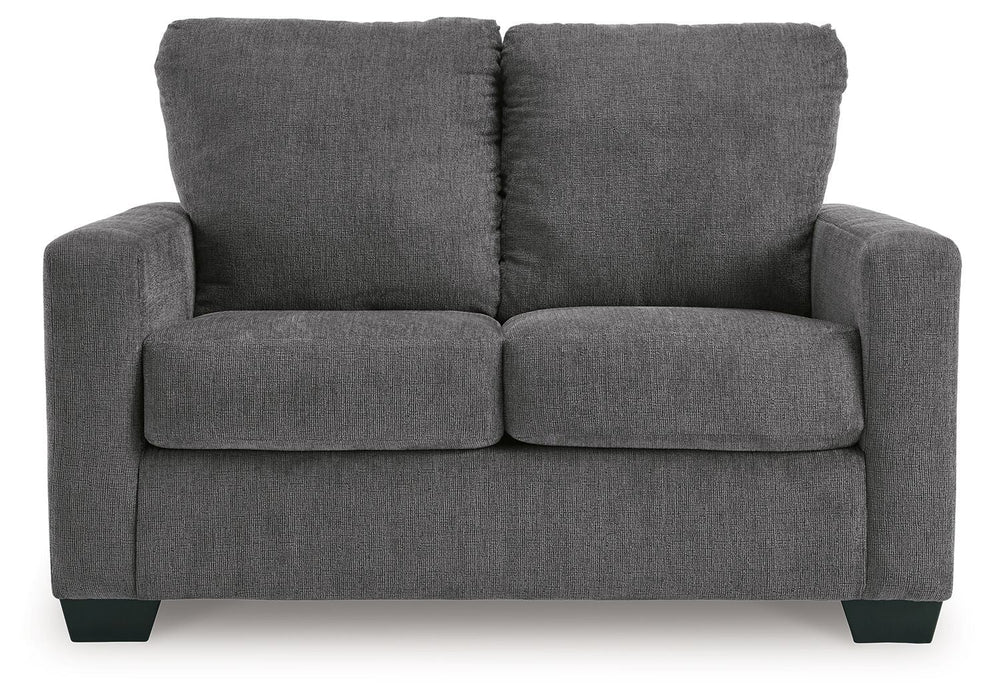 Rannis - Twin Sofa Sleeper - Fabric - Pewter