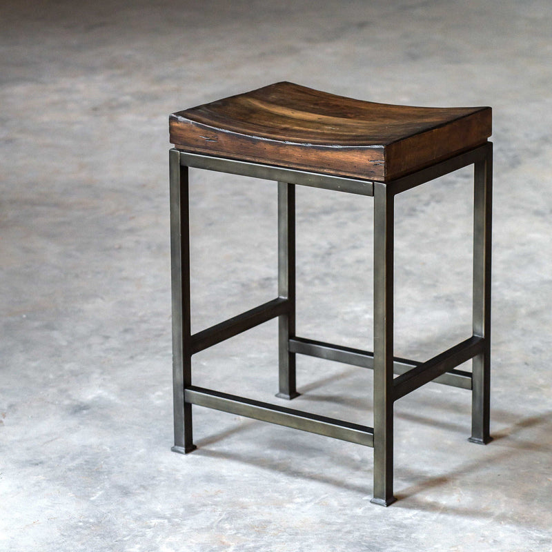 Beck - Industrial Bar Stool