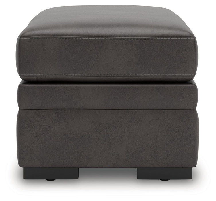 Lofton-Pike - Oversized Accent Ottoman - Shadow
