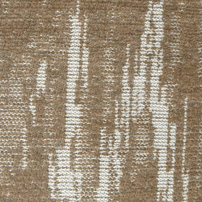 Mountains - Outdoor Sand Toned Pillow - Brown / White
