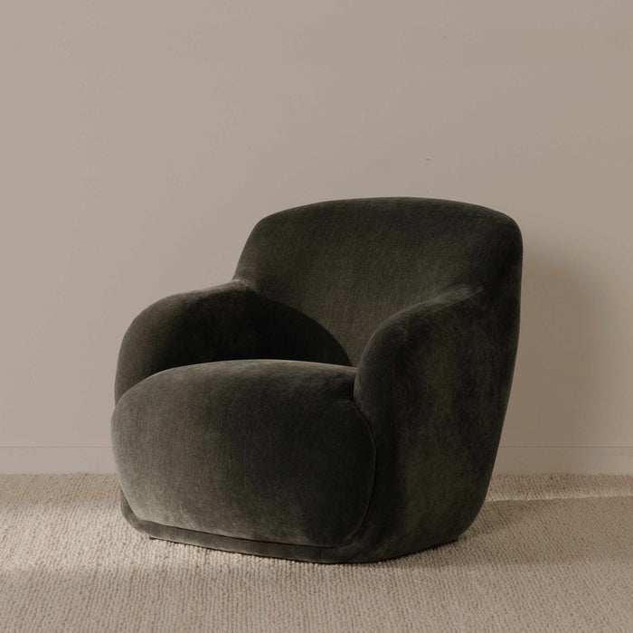 Stevie - Lounge Chair - Slate Blue