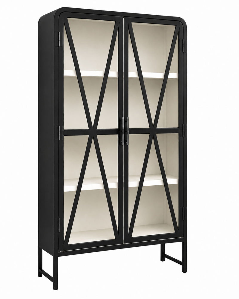 Donahue - Display Cabinet - Black