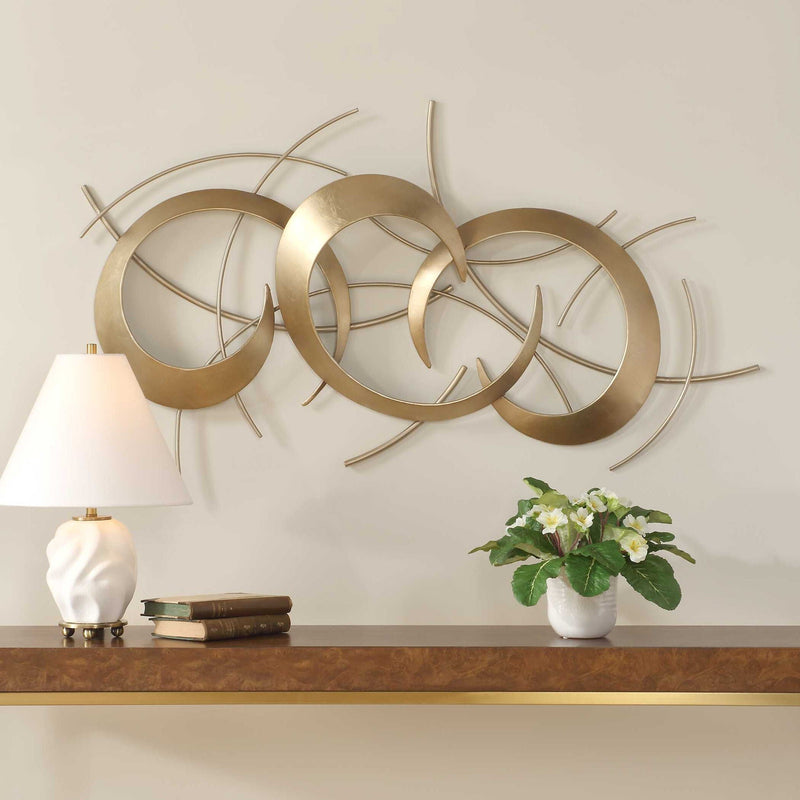Motivate - Wall Art - Gold / Silver