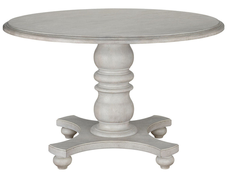 Past Forward Ansen Round Dining Table Pearl Silver