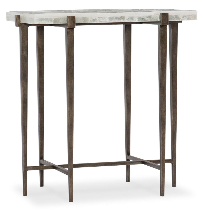 Melange - Bellis Accent Table - Gray