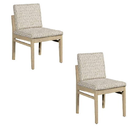 Trifecta - Dining Chair (Set of 2) - Driftwood Cerused Oak