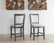 Briarwood - Upholstered Counter Height Chair (Set of 2) - Sable