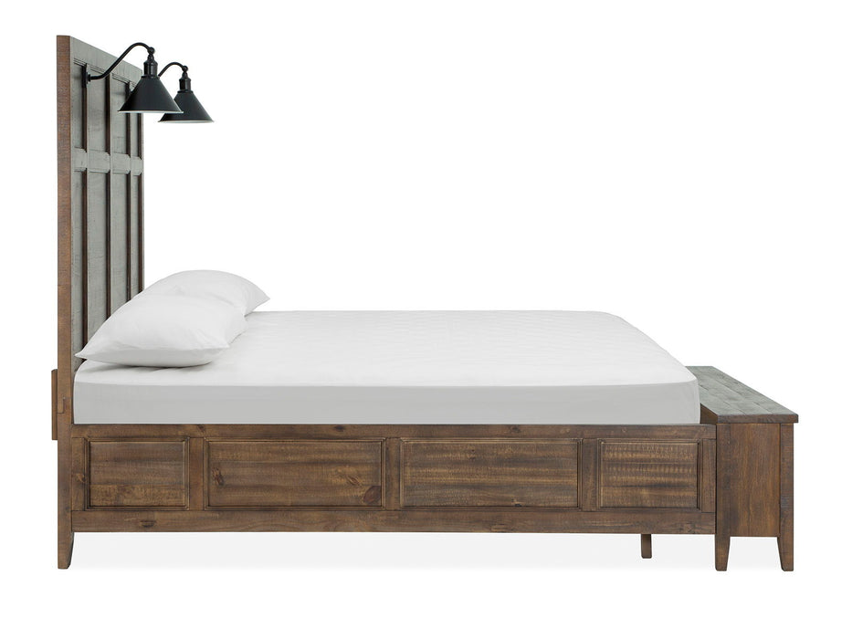 Bay Creek - Complete Lamp Panel Storage Bed