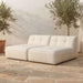 Sunseeker - 2 Piece Outdoor Sun Lounger - Brown Stripe