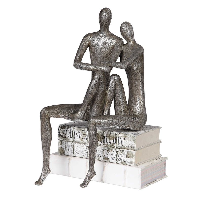 Courtship - Figurine - Antique Nickel