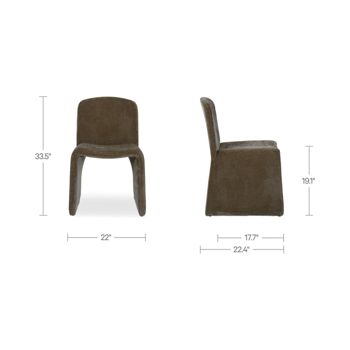 Ella - Side Chair - Cedar Green