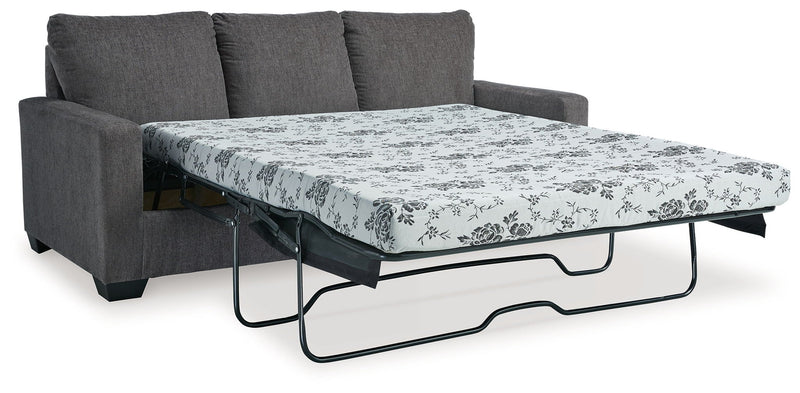 Rannis - Queen Sofa Sleeper - Fabric - Pewter