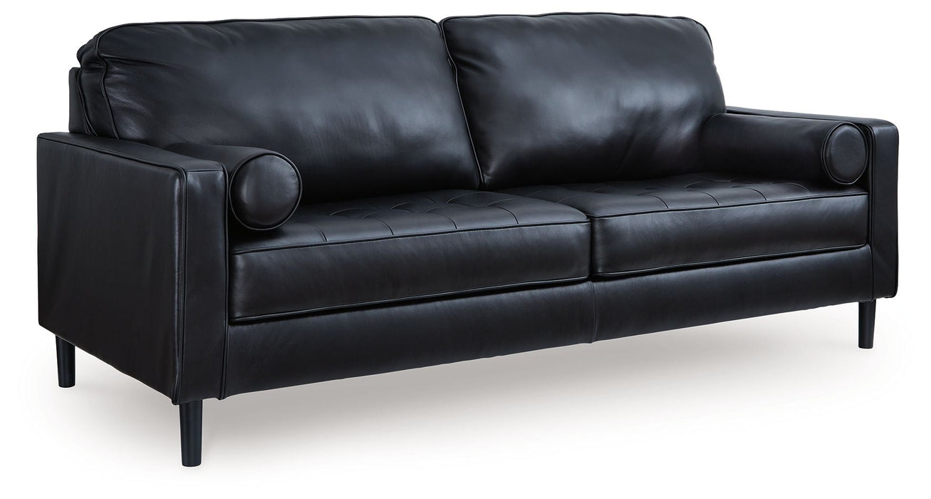 Bryceview - Sofa - Leather Match - Onyx