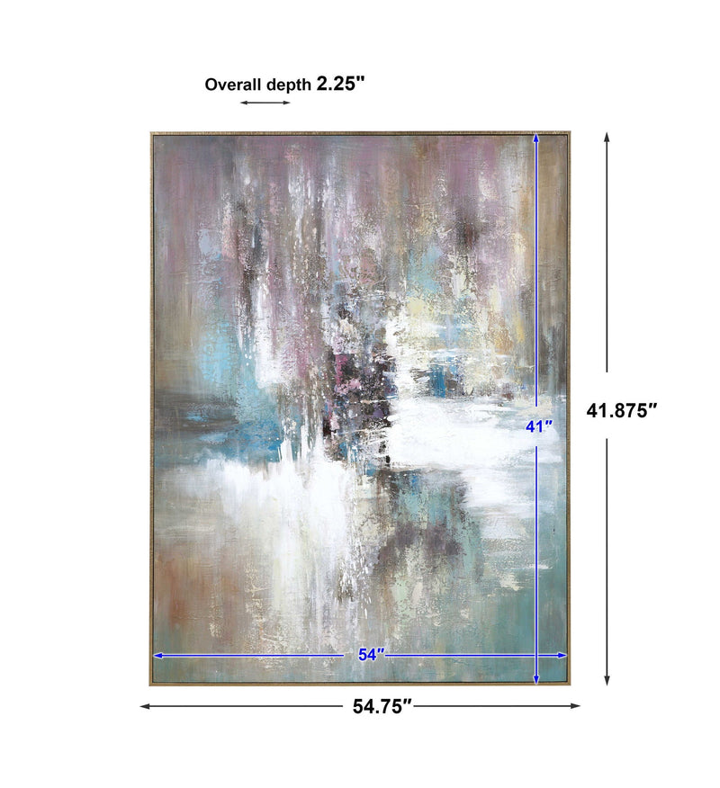Elevation - Abstract Art - Dark Gray