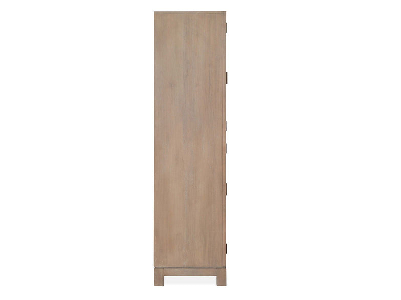 Ainsley - Display Cabinet - Cerused Khaki
