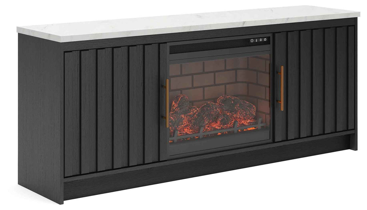 Cadmori - TV Stand With Fireplace Option