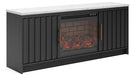 Cadmori - TV Stand With Fireplace Option