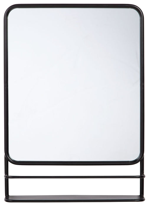 Ebba Black Accent Mirror Vertical