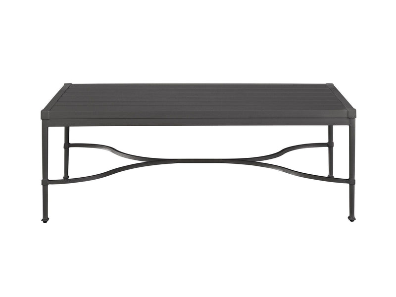 Coastal Living Outdoor Seneca Cocktail Table Black