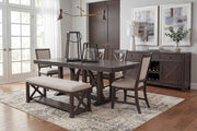 Briarwood - Complete Trestle Table - Sable