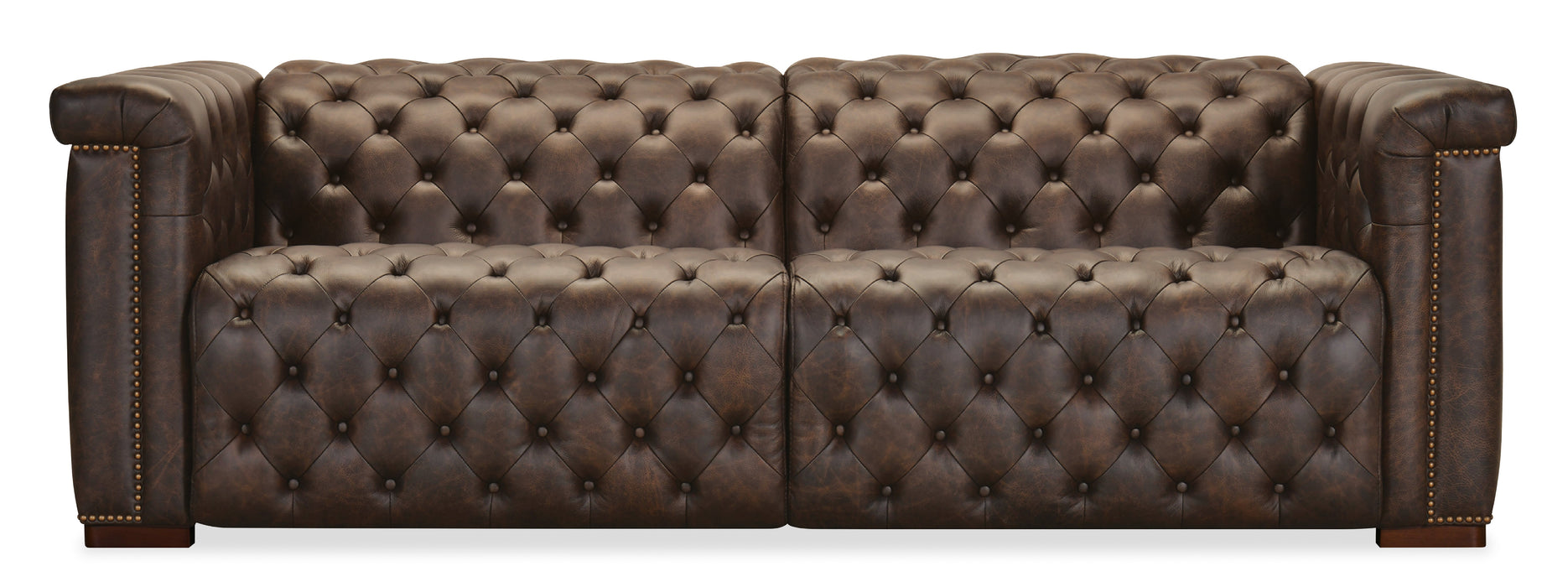 Savion Deux LAF/RAF 2 over 2 Sofa with Power Recliners and Power Headrests