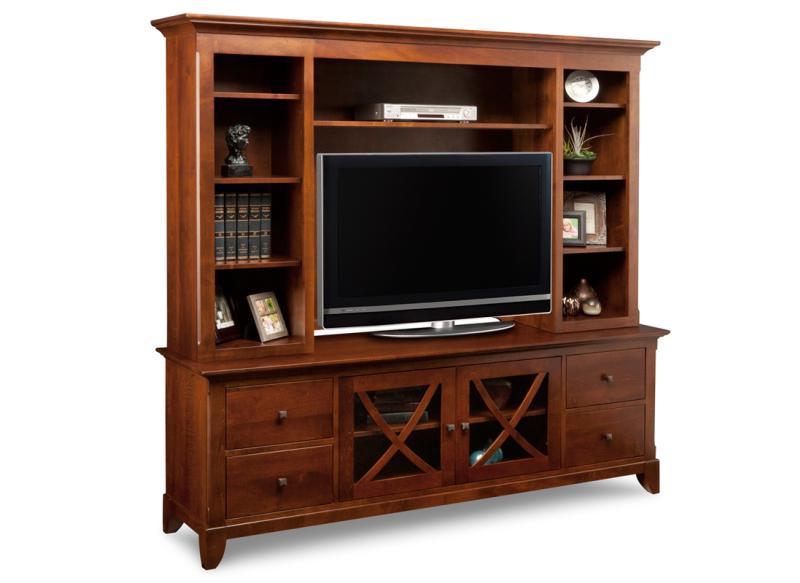 Florence HDTV Cabinet with Hutch Collection