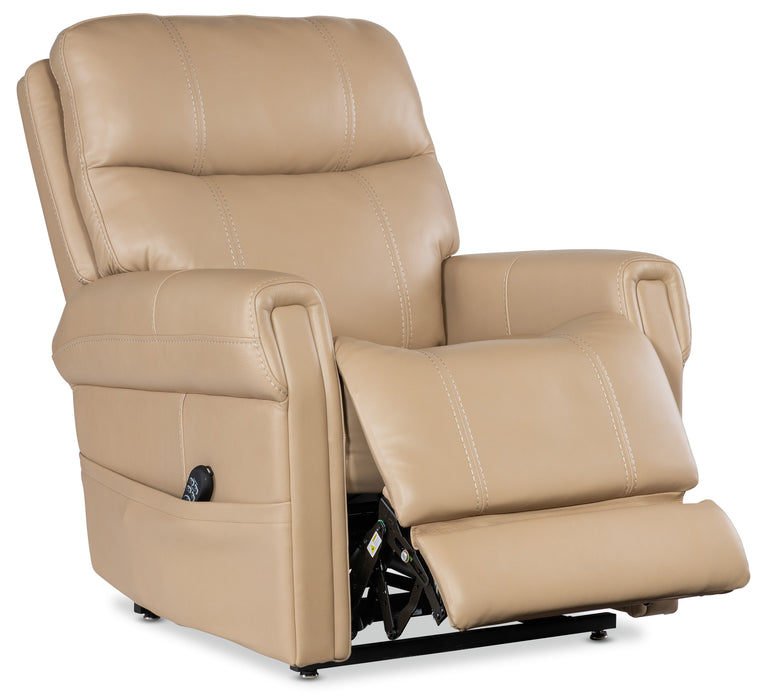 Carroll Power Recliner with Power Headrest, Lumbar & Lift